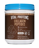 Vital Proteins Chocolate Collagen Powder Supplement (Type I, III) for Skin Hair Nail Joint - Hydrolyzed Collagen - Dairy and Gluten Free - 27g per Serving - Chocolate Flavor, 26.8 oz Canister