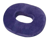 Orthopedic Ring Cushion Made from Memory Foam, Donut Cushion for Relief of Haemorrhoids (Piles) and Coccyx Pain, Suitable for Wheelchair, Car Seat, Home Or Office, Blue (Navy)