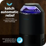 Katchy Automatic Indoor Insect Trap - Self-Activating Killer for Mosquitos, Gnats, Moths, Fruit Flies - Non-Zapper Traps for Inside Your Home - Catch Insects with Suction, Bug Light & Sticky Glue