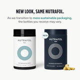 Nutrafol Men's Hair Growth Supplements, Clinically Tested for Visibly Thicker Hair and Scalp Coverage, Dermatologist Recommended - 1 Month Supply