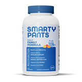 SmartyPants Daily Family Multivitamin Gummy: Vitamin C, Vitamin D3, & Zinc for Immunity, Omega 3 Fish Oil (DHA/EPA), Iodine, Choline, Vitamin B6, E, B12, 200 Count (30 Day Supply)
