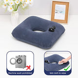 wefaner Donut Pillow for Tailbone Pain Inflatable Butt Donut Cushion Self-Inflating Bedsore Air Cushion.Tailbone Pain Relief Cushion for Hemorrhoids, Bed Sores, Prostatitis.