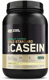 Optimum Nutrition Naturally Flavored Gold Standard 100% Micellar Casein Protein Powder, French Vanilla, 2 Pound (Packaging May Vary)