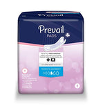 Prevail Incontinence Bladder Control Pads for Women, Moderate Absorbency, Regular Length, 180 Count