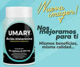 UMARY Hyaluronic Acid - 30 Caplets 850 mg