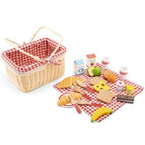 New Classic Toys Picnic Set - Pretend Play Toy for Kids Cooking Simulation Educational Toys and Color Perception Toy for Preschool Age Toddlers Boys Girls