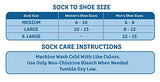 Doctor's Choice Diabetic Socks for Men, Seamless Crew Socks with Non-Binding Top, Provides Extra Comfort for Gout, 4-Pairs, Grey, Large, Size 10-13