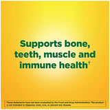 Vitamin D3, 300 Softgels, Vitamin D 1000 IU (25 mcg) Helps Support Immune Health, Strong Bones and Teeth, & Muscle Function, 125% of the Daily Value for Vitamin D in Only One Daily Softgel