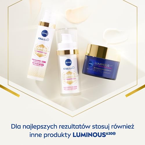 NIVEA Cellular Luminous630 Anti-Pigment Spot Intensive Serum (30 ml), Brightening Serum for an Even & Radiant Complexion, Face Care Against Pigment Spots.