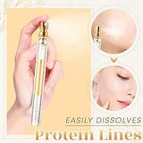 Instalift Protein Thread Lifting Set, Soluble Protein Thread and Nano Gold Essence Combination,Reverse Collagen Serum for Face, Smoothing Firming Skin Care (With 5 Essence +1 Protein Thread)
