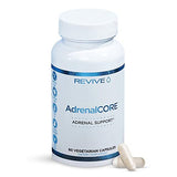 Revive MD Adrenal Support Supplements for Fatigue - Natural Cortisol Manager & Blocker Supplement with Rhodiola Rosea & Ashwagandha Promotes Healthy Energy Levels & Mental Performance - Men & Women