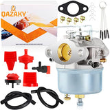 QAZAKY Adjustable Carburetor Compatible with Tecumseh 632107 632378 632536 640084 640105 640299 632107A 632378A 640084A 640084B 640299A 640299B 3.5HP 4HP 5HP HS50 LH195SP OHSK110 OHSK120 OHSK125 Carb