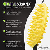 Cactus Scratcher Original Back Scratcher with 2 Sides Featuring Aggressive and Soft Spikes, Great for The Mobility Impaired and Hard-to-Reach Places, Makes an Awesome After-Surgery Gift - Yellow