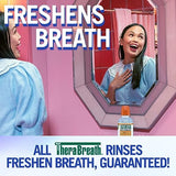 TheraBreath Whitening Mouthwash, Dazzling Mint, Dentist Formulated, 16 Fl Oz (2-Pack)