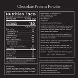 Truvani Organic Vegan Protein Powder Chocolate - 20g of Plant Based Protein, Organic Protein Powder, Pea Protein for Women and Men, Vegan, Non GMO, Gluten Free, Dairy Free (20 Servings)