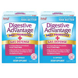 Digestive Advantage Fast Acting Enzymes Plus Daily Probiotic Capsules, (32ct) - Helps Support Breakdown of Hard to Digest Foods & Helps Prevent Gas*, Supports Digestive & Immune Health* (Pack of 2)