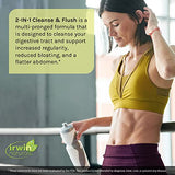 Irwin Naturals 2-in-1 Cleanse & Flush Weight Loss Support - 60 Liquid Soft-Gels, Pack of 2 - Flushes Digestive Tract & Reduces Bloating - 60 Total Servings