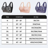 ANSUSIC Slimory Prettyhealth Lymphvity Detoxification and Shaping & Powerful Lifting Bra, Detox Sexy Lace Wireless Lifting Bra(Multiple3PC-L)