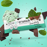 Power Crunch Whey Protein Bars, High Protein Snacks with Delicious Taste, Variety Pack, French Vanilla & Chocolate Mint, 1.4 Ounce (24 Count)