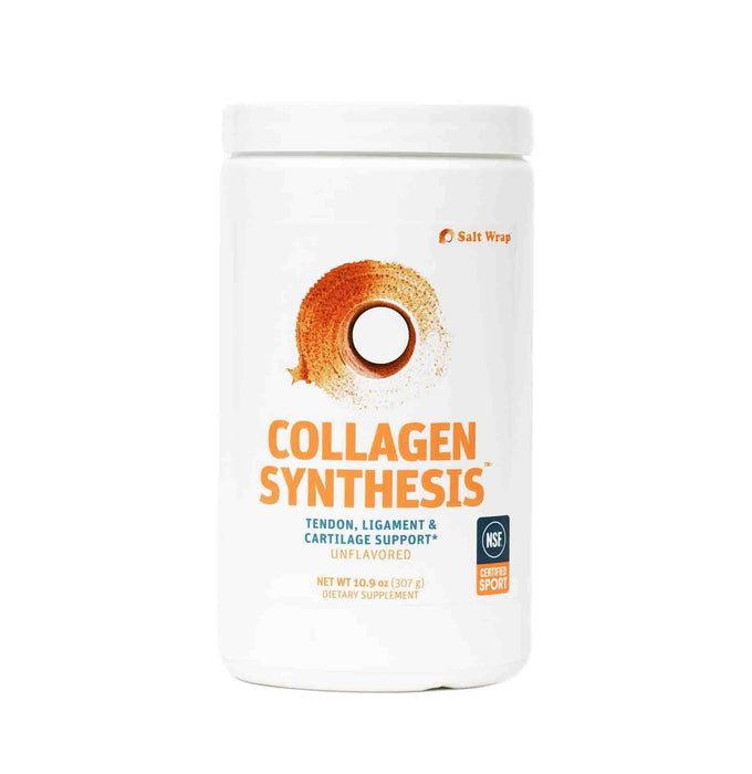 SaltWrap Collagen Synthesis - NSF Certified Collagen Peptides for Joint Recovery with Fortigel & Tendoforte – Supports Tendons, Ligaments, Cartilage, Pre and Post-Exercise Repair