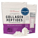 Collagen Peptides Powder - Naturally-Sourced Hydrolyzed Collagen Powder - Hair, Skin, Nail, and Joint Support - 41 Servings - 16oz