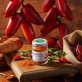 Gourmanity Piment d'Espelette-Red Chili Pepper Powder| 1.41Oz Jar| Gorria Variety, Chili Seasoning-Spice| AOC Classified , Non-GMO, From France| For Chili Con Carne, Chipotle, Mexican/ Thai/ Indian Food & More