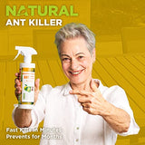 EcoVenger Ant Killer & Crawling Insect Killer (Citrus Scent) 16 OZ, Kills Fast in Minutes, Also Kills Spiders, Centipedes & More, Repels with Residual, Natural & Non-Toxic, Children & Pets Safe