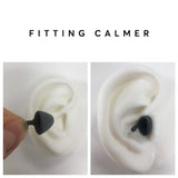 Flare Calmer – Ear Plugs Alternative – Reduce Annoying Noises Without Blocking Sound – Soft Reusable Silicone - Grey