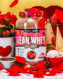 Musclesport Lean Whey Revolution™ Protein Powder - Whey Protein Isolate - Low Calorie, Low Carb, Low Fat, Incredible Flavors - 25g Protein per Scoop (2LB, Strawberry)