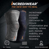 Incrediwear Knee Sleeve – Knee Braces for Knee Pain, Joint Pain Relief, Swelling, Inflammation Relief, and Circulation, Knee Support for Women and Men, Fits 12”-14” Above Kneecap (Pink, Large)