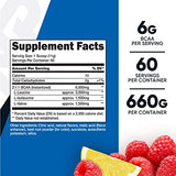 Nutricost BCAA Powder (Raspberry Lemonade, 60 Servings) - Optimal 2:1:1 Ratio