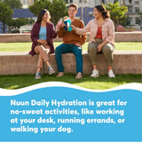 Nuun Hydration Daily, Wellness Electrolyte Tablets, Mixed Berry, 4 Pack (40 Servings)