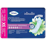 TENA Intimates Maximum Absorbency Incontinence/Bladder Control Pad for Women, Regular Length, 56 Count (Pack of 2)