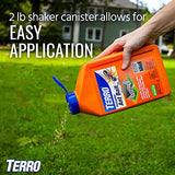 TERRO T2600 Perimeter Ant Bait Plus - Outdoor Ant Bait and Killer - Attracts and Kills Ants, Carpenter Ants, Roaches, Crickets, Earwigs, Silverfish, Slugs and Snails - 2Lbs
