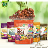 Expanded Clay Pebbles Grow Media for Orchids, NFT DWC Hydroponics, Aquaponics, Aquaculture LECA Plant Garden Soil Conditioner Amendment Ceramsite Aggregate (4 LB Cz Expanded Clay Pellets)