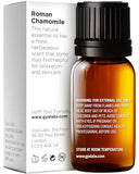 Gya Labs Roman Chamomile Essential Oil for Diffuser - Roman Chamomile Oil for Face & Skin - Roman Chamomile Essential Oils for Aromatherapy (0.34 fl Oz)