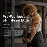 Kaged Pre Workout Powder Pre-Workout Elite Stim-Free for Men & Women | Power, Stamina, Focus, Pumps | L-Citrulline, Beta Alanine, Creatine | Caffeine-Free | Cherry Limeade | 20 Servings