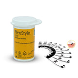 Freestyle lite glucose test strips 50 count