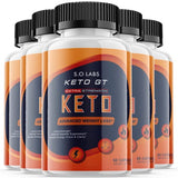 (5 Pack) Keto GT Weight Manaement Pills Advanced Formula Pastillas dr Tablets 800mg Ketogenic Supplement (300 Capsules)
