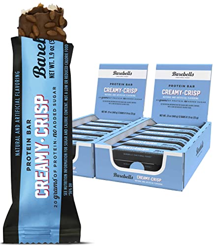 Barebells Protein Bars Creamy Crisp - 12 Count, Pack of 2 - Protein Sn