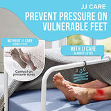 JJ CARE Blanket Lifters for Feet - Steel and Aluminum Blanket Lifter for Foot of Bed - Adjustable Blanket Lifter 20 to 28 inches for Elderly, Foot Cramping, Surgery Recovery, and Arthritis