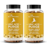 Purge! Uric Acid Flush – Eat & Drink What You Want – Detox and Cleanse with Celery Seed Extract, Tart Cherry & Chanca Piedra for Effective Joint Support & Active Mobility – 120 Soft Vegan Capsules