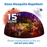 Thermacell Mosquito Repeller Patio Shield; Includes 12-Hour Refill; 15 Foot Zone of Protection; Highly Effective Mosquito Repellent for Patio; Deet Free Bug Spray Alternative; Scent Free