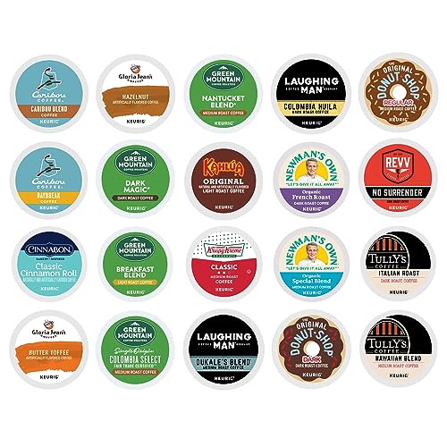 Keurig Coffee Lovers' Collection Sampler Pack, Single-Serve K-Cup Pods, Compatible with all Keurig 1.0/Classic, 2.0 and K-Café Coffee Makers, Variety Pack, 40 Count