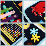 Fidget Blanket for Adults with Dementia,Dementia Activities for Seniors,Alzheimers Dementia Products for Elderly,Toddler Busy Board,Fidget Toys,Autism Sensory Toys for Autistic Children.