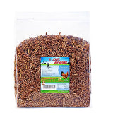 I LOVE WORMS Dried Black Soldier Fly Larvae (5 lb), 100% Natural Non-GMO, Treat for Chickens, More Calcium Chicken Feed Than Mealworms