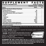 Nutrex Research Outlift Pre Workout Powder, Blackberry Lemonade 18oz, 20 Serving