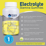 Trace Minerals | Electrolyte Stamina Gummies | Boost Energy, Endurance, Muscle Stamina and Hydration | Vegan | Lemon Lime | 90 Count (30 Servings)