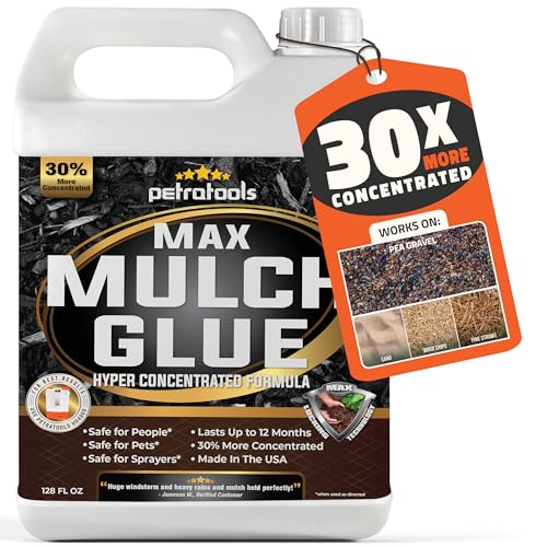 PetraTools Max Mulch Glue for Landscaping Concentrate Covers (6000120