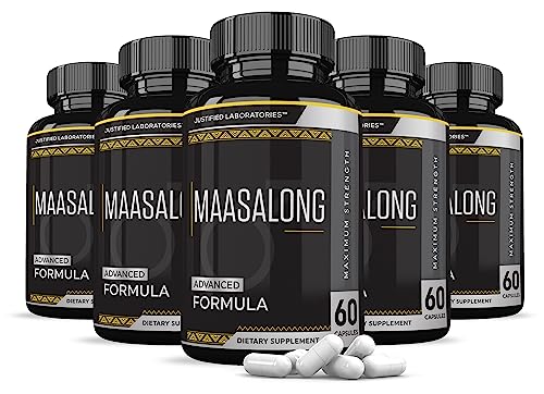 (5 Pack) Maasalong Advanced Men's Health Formula 300 Capsules